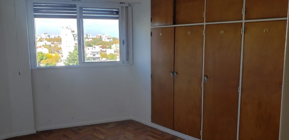 Dpto. 2 ambientes amplio con balcon y vista panoramica