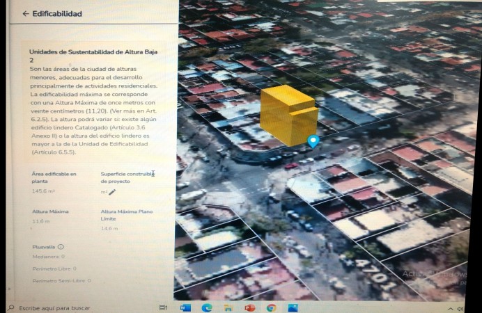 Terreno USAB2 en PICO 4700 Saavedra. 