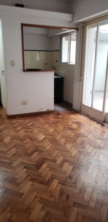 Departamento en venta , 2 Ambientes con Patio