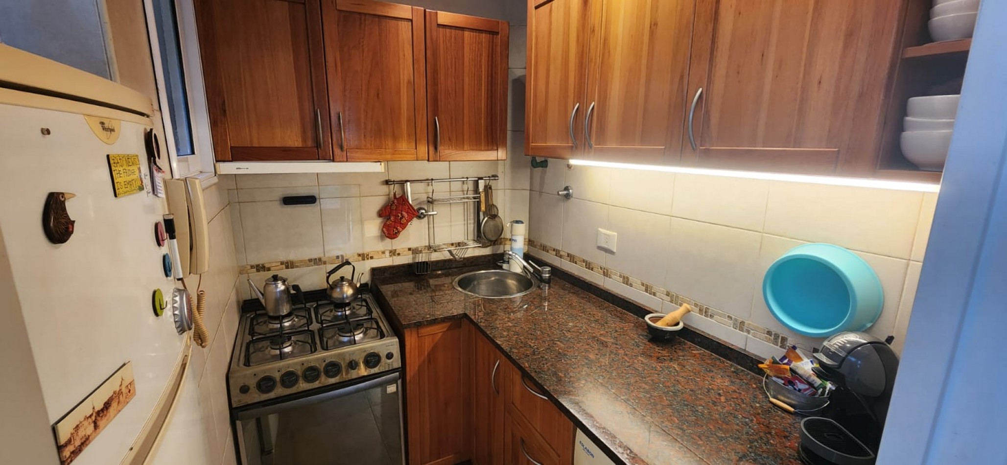 Hermoso departamento de 2amb en PB con dos patios